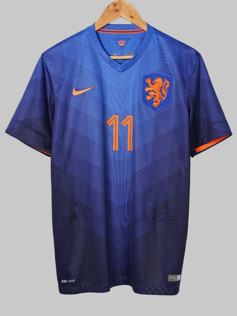 2014/15 Netherlands Robben #11 Away Shirt (M)