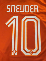2014/15 Netherlands Sneijder #10 Home Shirt (XL)