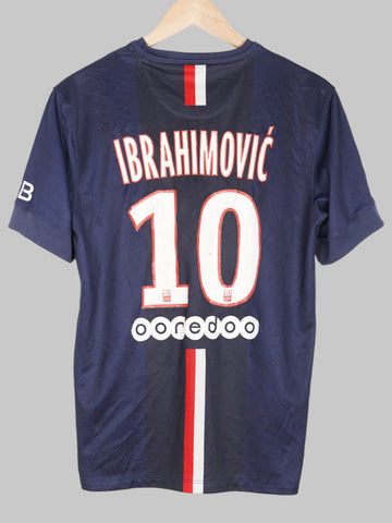 2014/15 PSG Ibrahimovic #10 Home Shirt (M)
