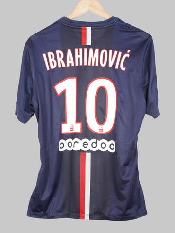 2015/16 PSG Ibrahimovic #10 Home Shirt (L)