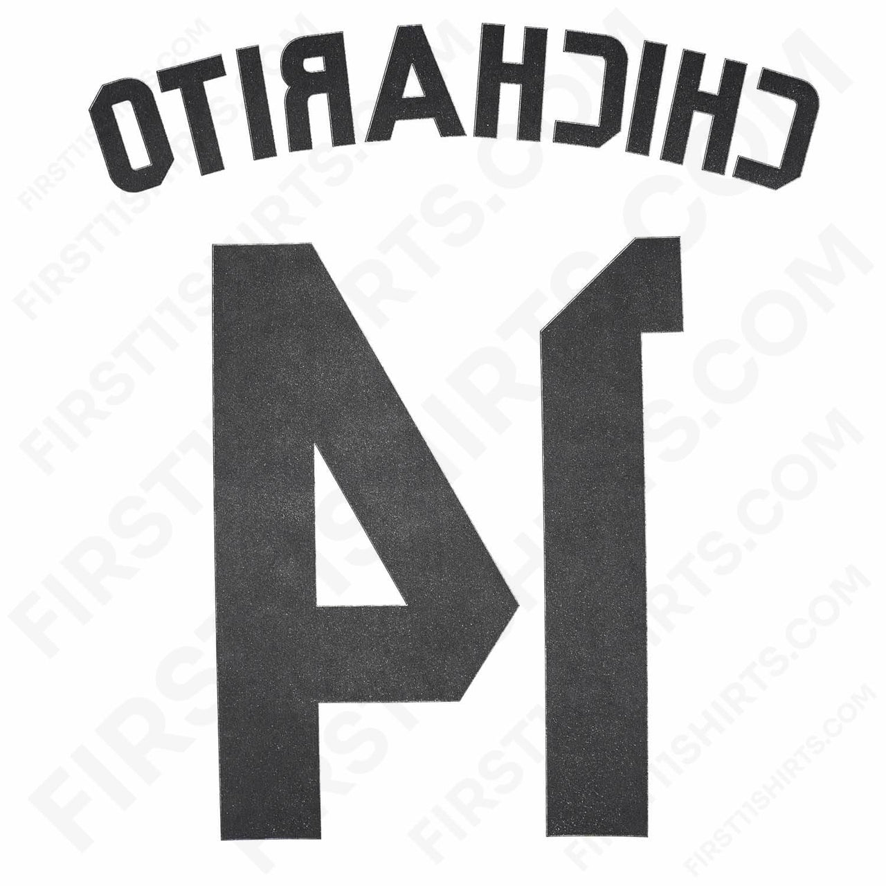 2014/15 Real Madrid Home Name Set Chicharito 14 (Repro)