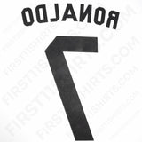 2014/15 Real Madrid Home Name Set Ronaldo 7 (Repro)