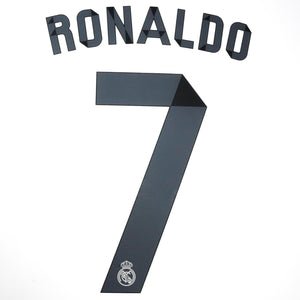 2014/15 Real Madrid Home Name Set Ronaldo #7 (Repro)
