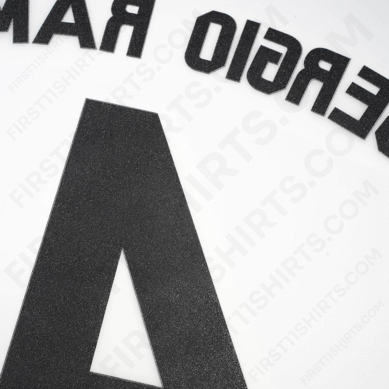 2014/15 Real Madrid Home Name Set Sergio Ramos 4 (Repro)