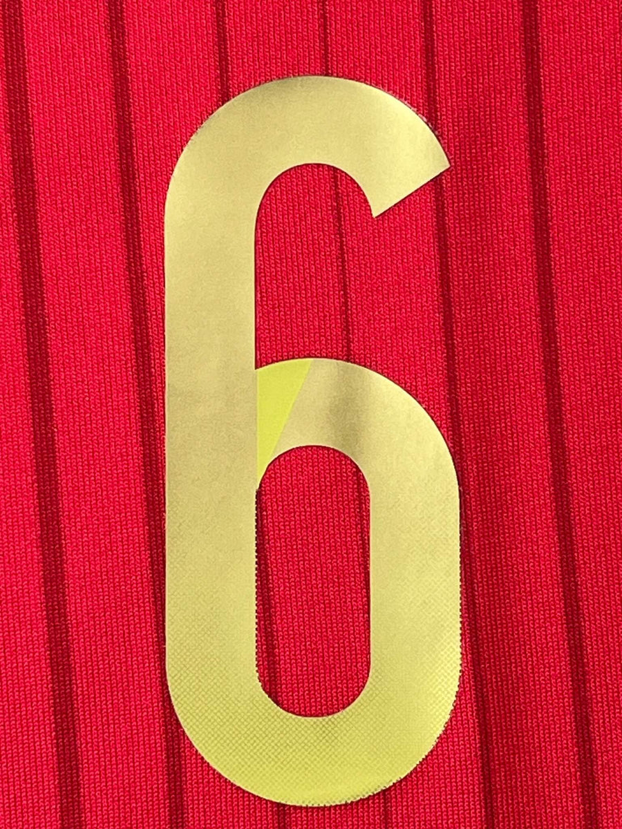 2014/15 Spain A.Iniesta #6 Home Shirt (L)