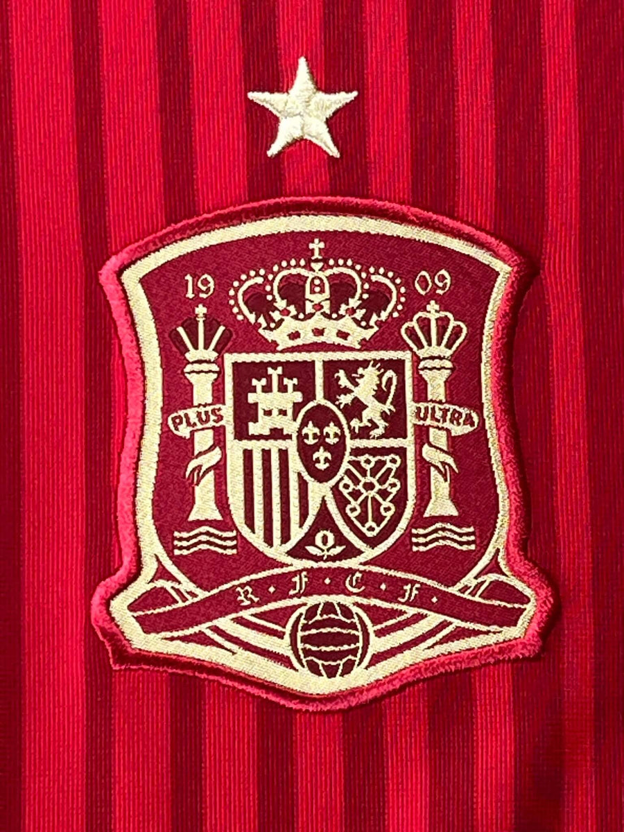 2014/15 Spain A.Iniesta #6 Home Shirt (L)