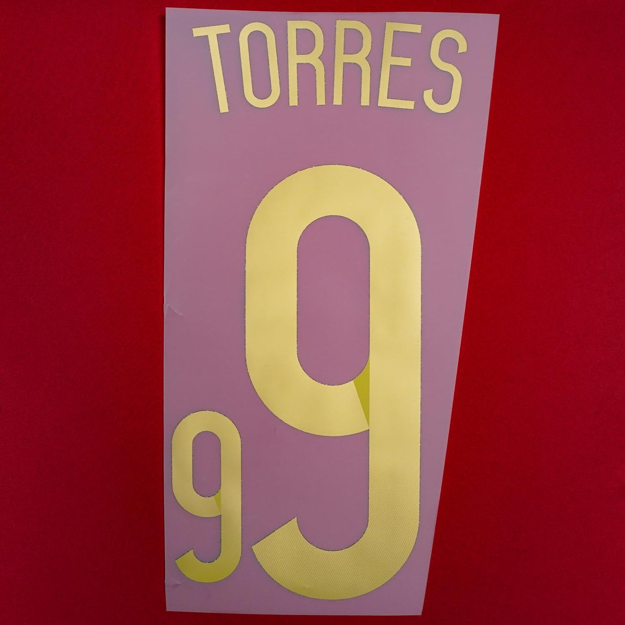 2014/15 Spain Home Name Set Torres #9 (Repro)