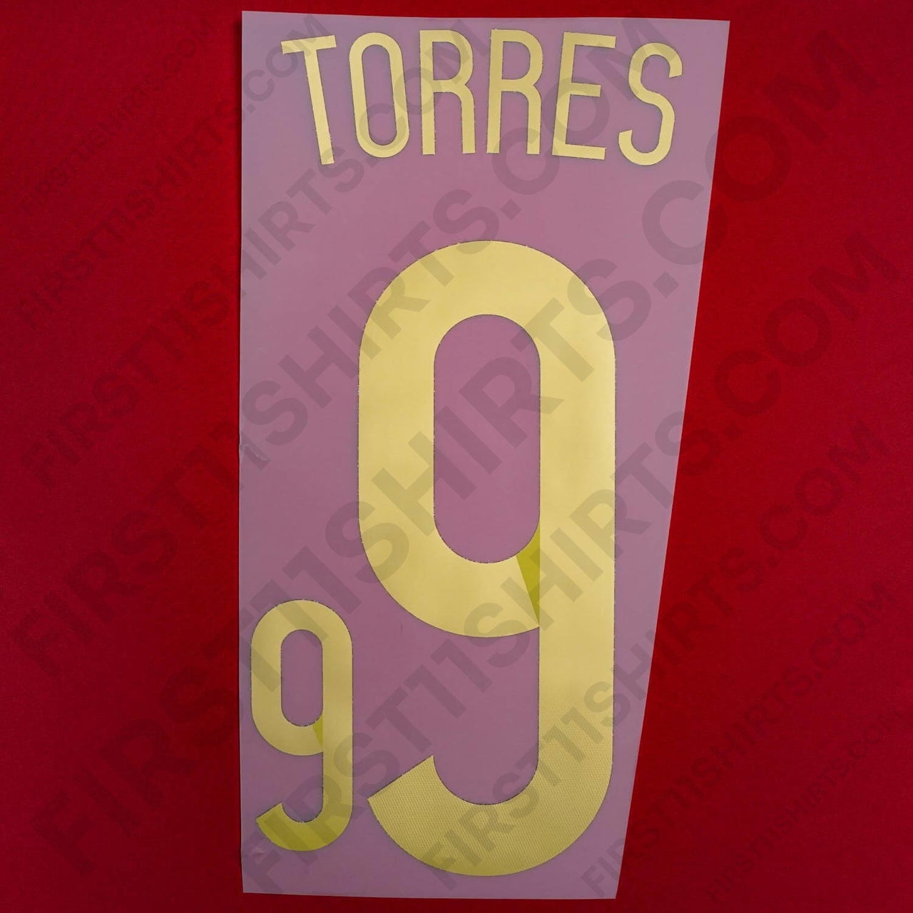 2014/15 Spain Home Name Set Torres 9 (Repro)