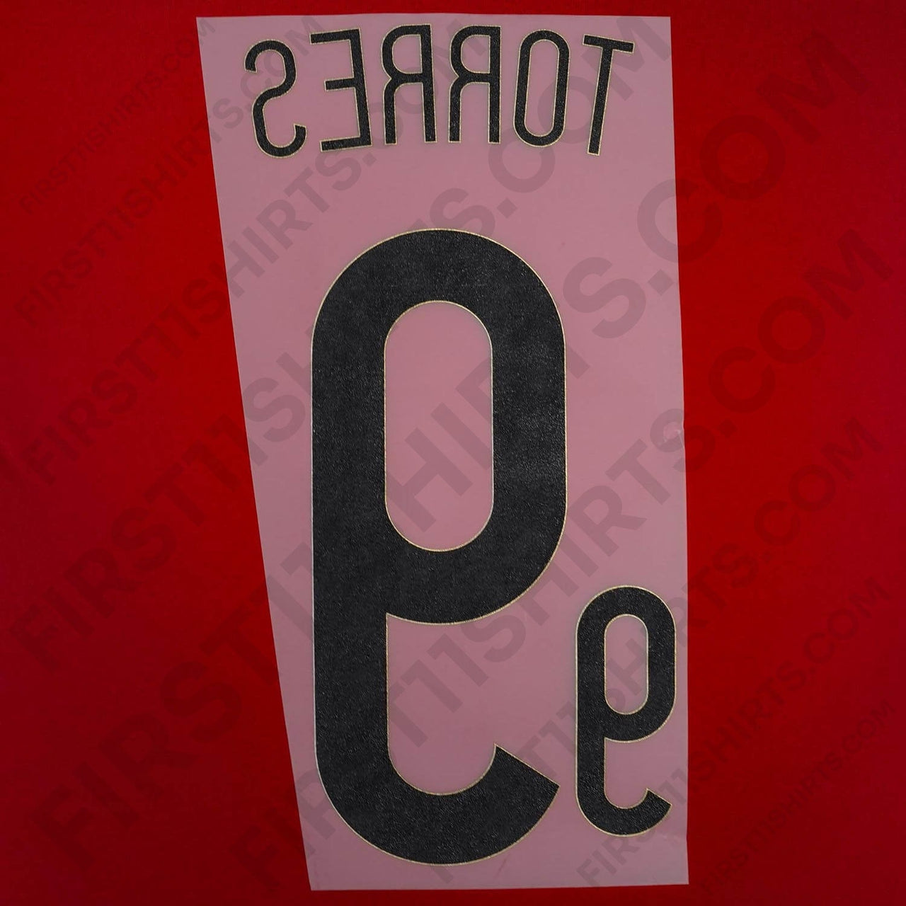 2014/15 Spain Home Name Set Torres 9 (Repro)