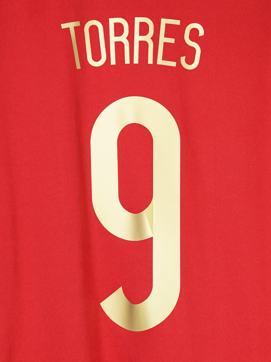 2014/15 Spain Torres #9 Home Shirt (L)