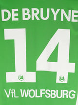 2014/15 Wolfsburg De Bruyne #14 Home Shirt (M)