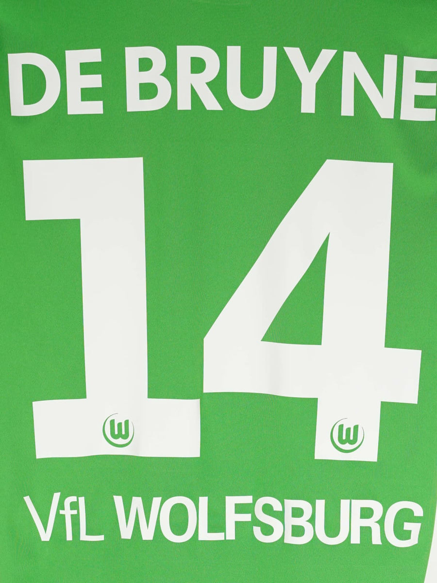 2014/15 Wolfsburg De Bruyne #14 Home Shirt (M)