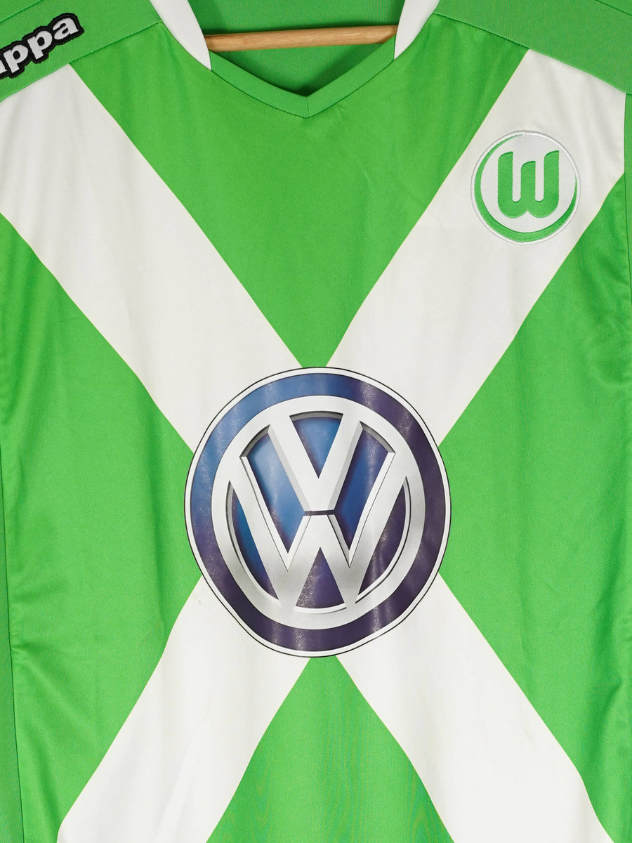 2014/15 Wolfsburg De Bruyne #14 Home Shirt (M)