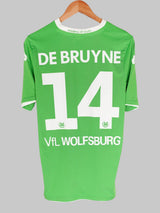 2014/15 Wolfsburg De Bruyne #14 Home Shirt (M)