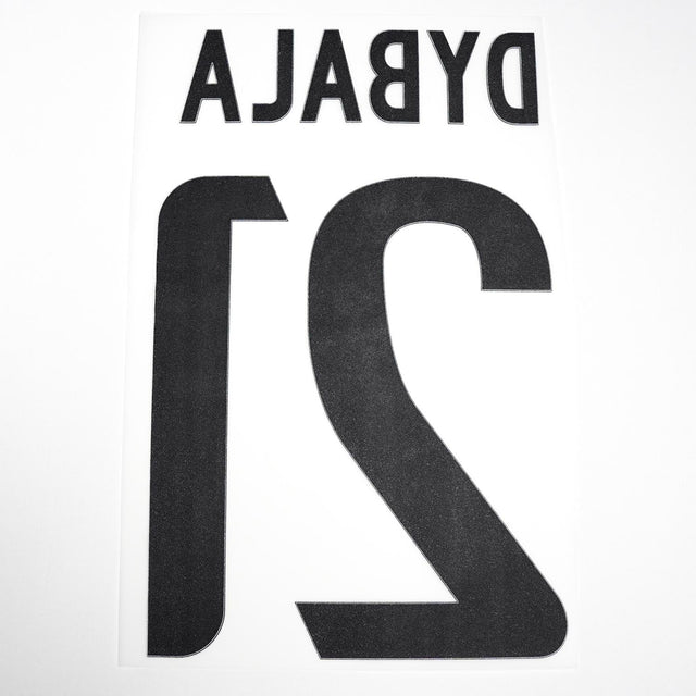 2015 - 17 Juventus Home/Away/Third Name Set Dybala #21 (Repro)