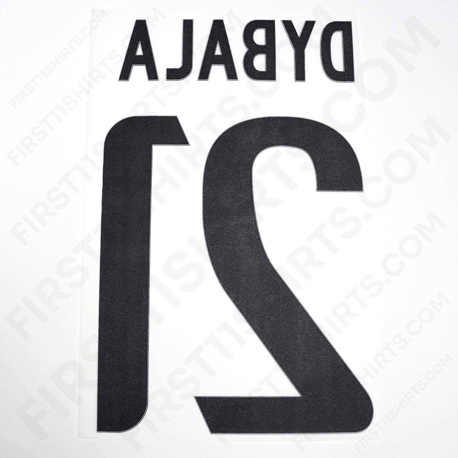 2015-2017 Juventus Dybala #21 Home/Away/Third Name Set (Repro