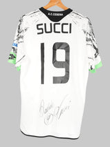 2015/16 AC Cesena Succi #19 Home Shirt Match Worn/Issued Signed (XL)