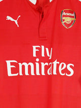 Arsenal Home Shirt L/S 2015/16 Arteta 8 (M)
