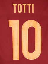 2015/16 AS Roma Totti #10 Home Shirt Player Issue (XL)