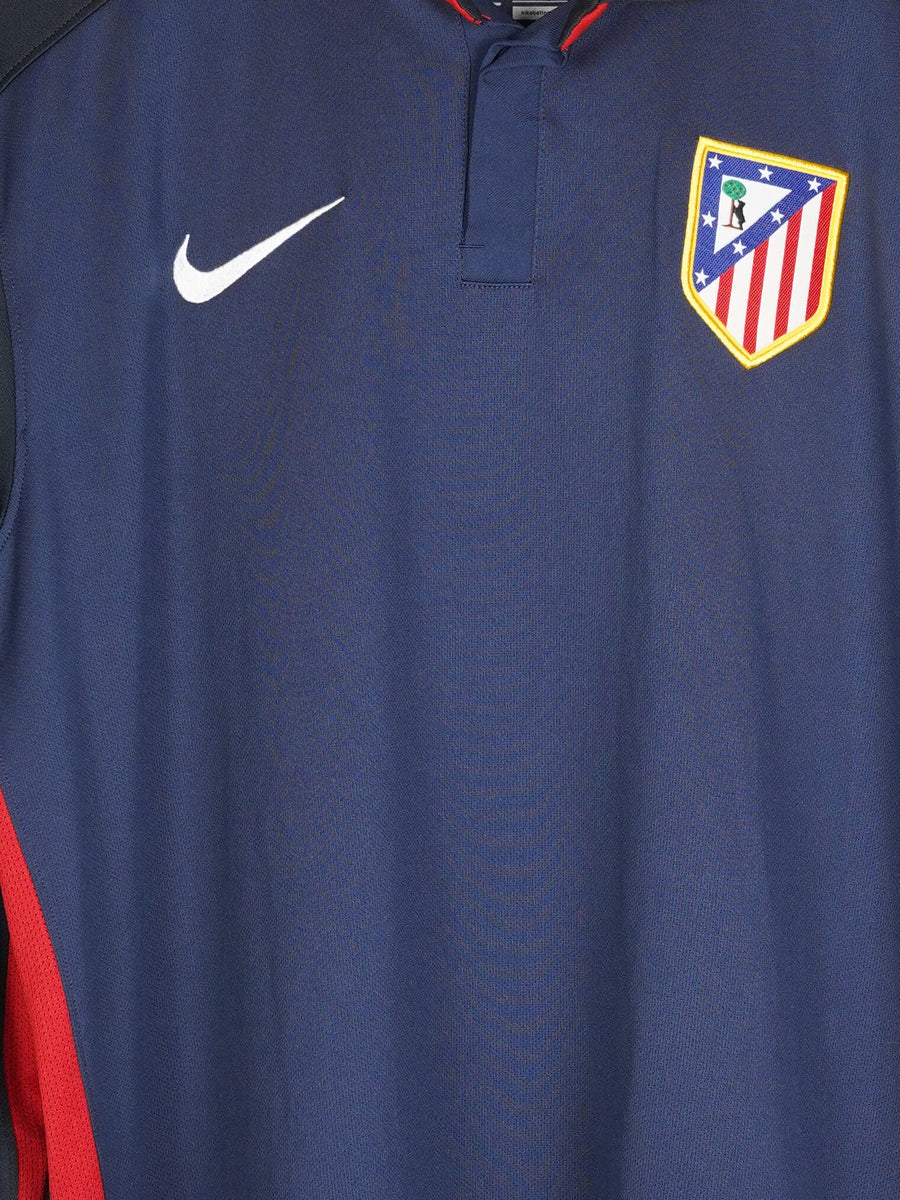 2015/16 Atletico Madrid #7 Griezmann #7 Away Shirt L/S Player Issue (L)