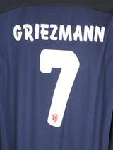 2015/16 Atletico Madrid #7 Griezmann #7 Away Shirt L/S Player Issue (L)