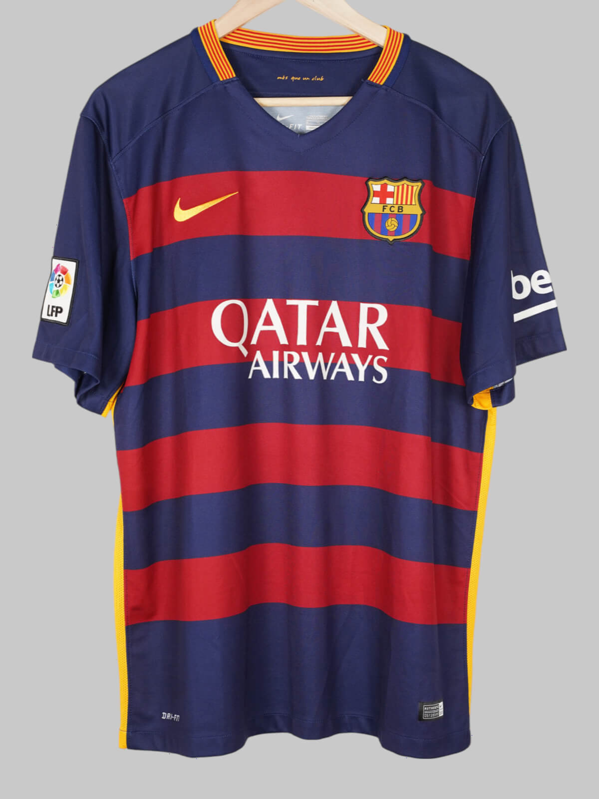 廃盤 2015-16 FCバルセロナ ユニフォーム　マスチェラーノMサイズ 2015/16 Barcelona Home Shirt Mascherano #14 (XL) | First11