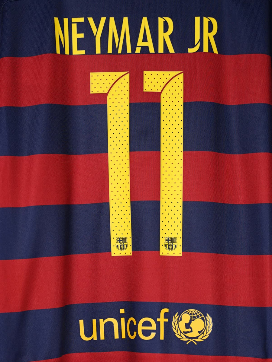 FC Barcelona Home Shirt L/S 2015/16 Neymar Jr 11 (XL)