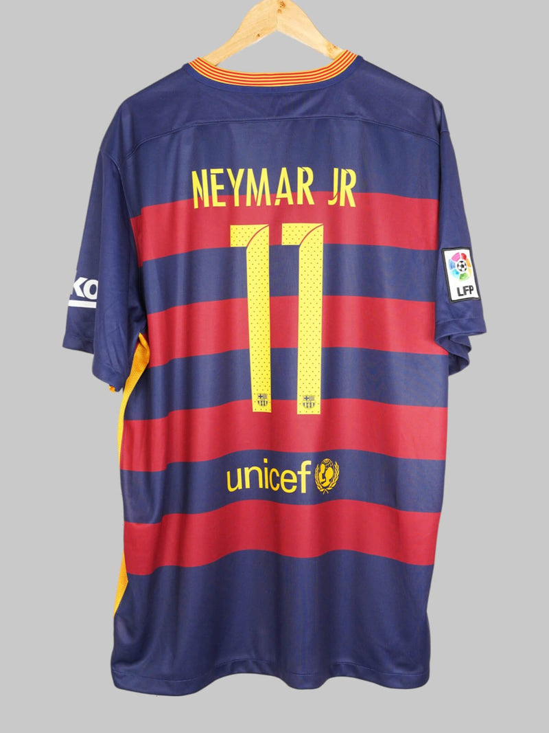 2015/16 Barcelona Neymar Jr #11 Home Shirt (XXL)