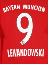 Bayern Munich Home Shirt 2015/16 Lewandowski 9 (L)
