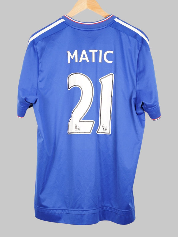2015/16 Chelsea Matic #21 Heimtrikot (XL) Adidas