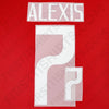 2015/16 Chile Home Name Set Alexis #7 (Repro)