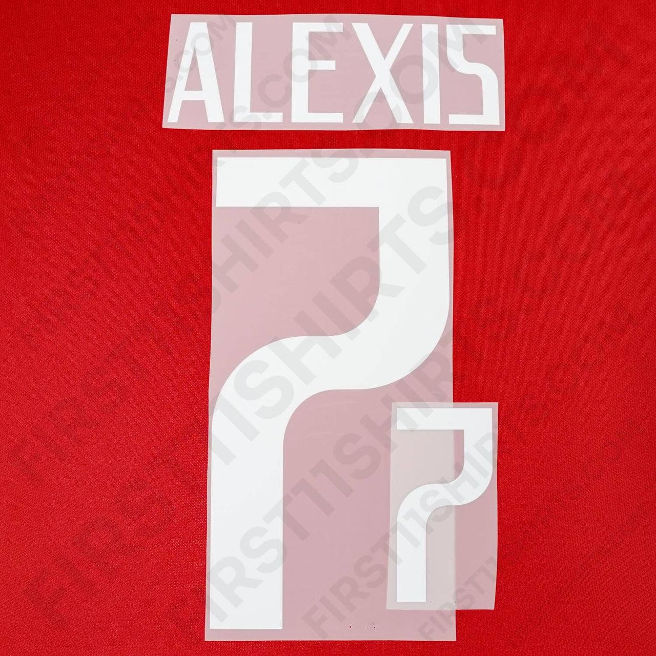 2015/16 Chile Home Name Set Alexis 7 (Repro)