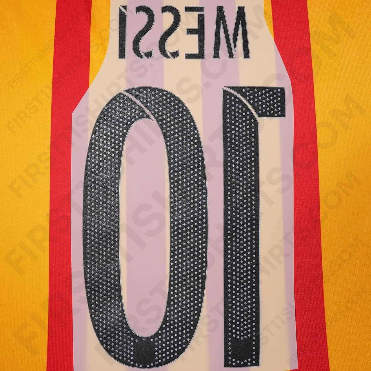 2015/16 FC Barcelona Away Name Set Messi 10 (Repro)