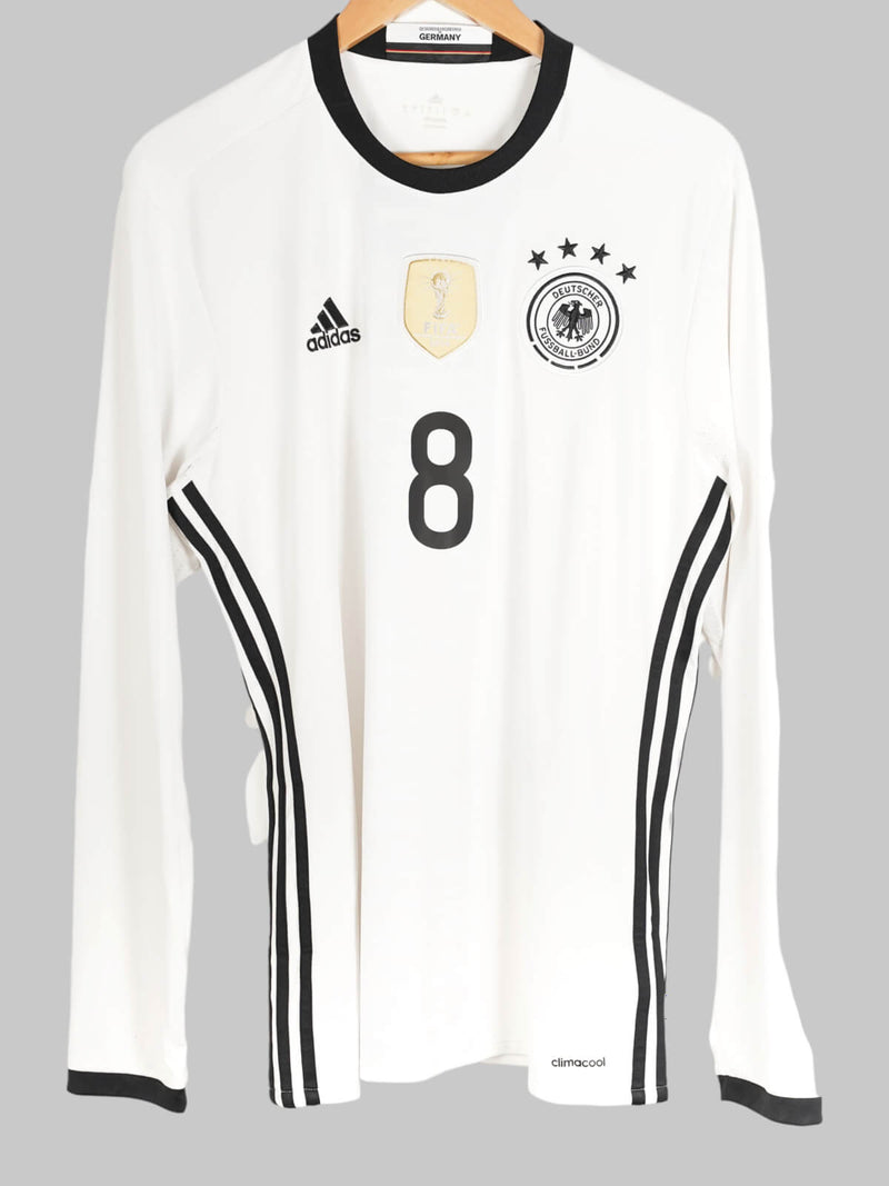 2015/16 Germany Ozil #8 Home Shirt L/S (L)