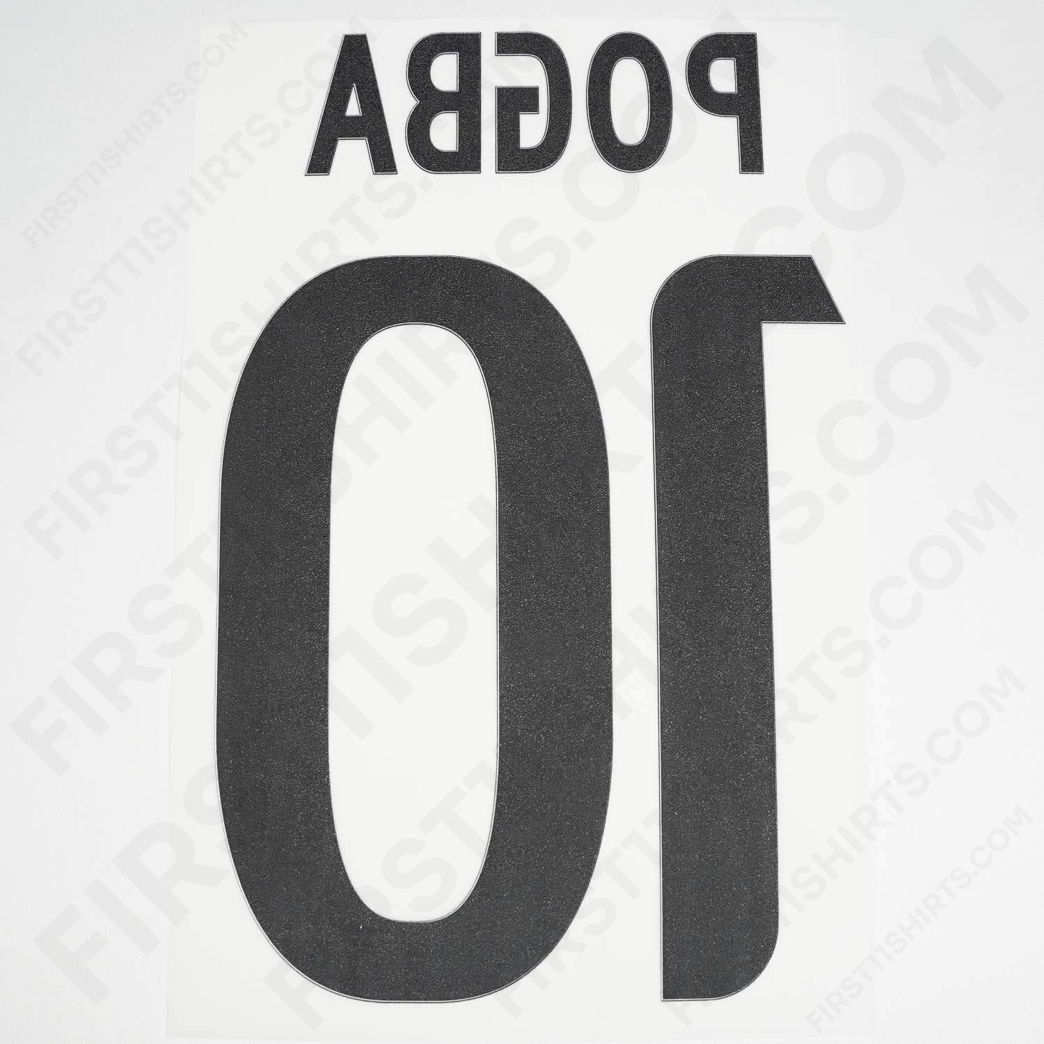 2015/16 Juventus Home/Away Name Set Pogba 10 (Repro)