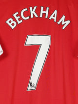 2015/16 Manchester United Beckham #7 Home Shirt (S)