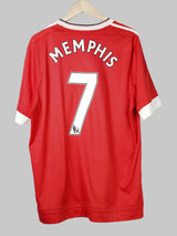 2015/16 Manchester United Memphis #7 Home Shirt (XL)