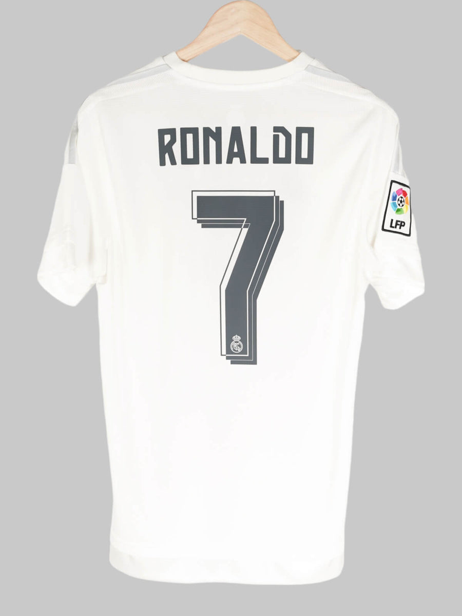 2015/16 Real Madrid Ronaldo #7 Home Shirt (M)