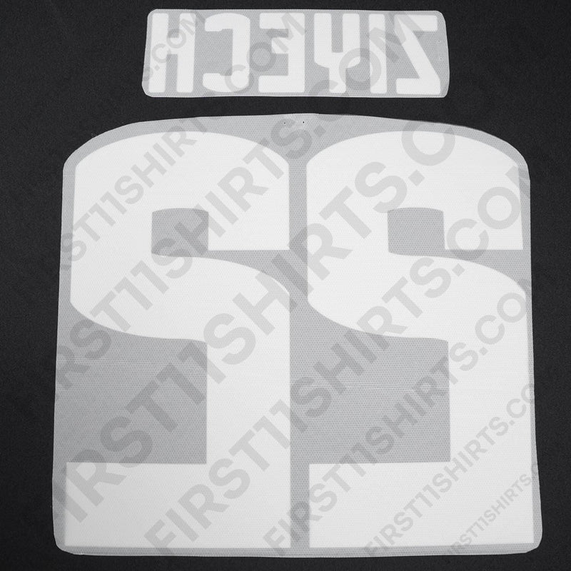 2016/17 Ajax Away Name Set Ziyech 22 (Repro)