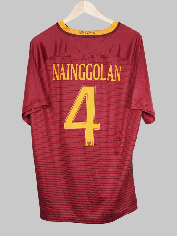 2016/17 AS Roma Home Shirt Nainggolan #4 (XL)