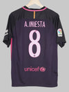 2016/17 Barcelona A.Iniesta #8 Auswärtstrikot (M) Nike