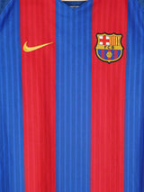 2016/17 Barcelona Iniesta #8 Home Shirt L/S (M)