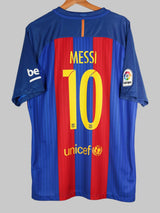 2016/17 Barcelona Messi #10 Home Shirt (XL)