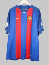 2016/17 Barcelona Messi #10 Home Shirt (XXL)