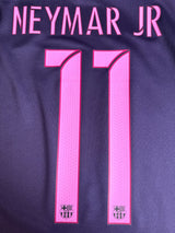 2016/17 Barcelona Neymar Jr #11 Away Shirt L/S (L)