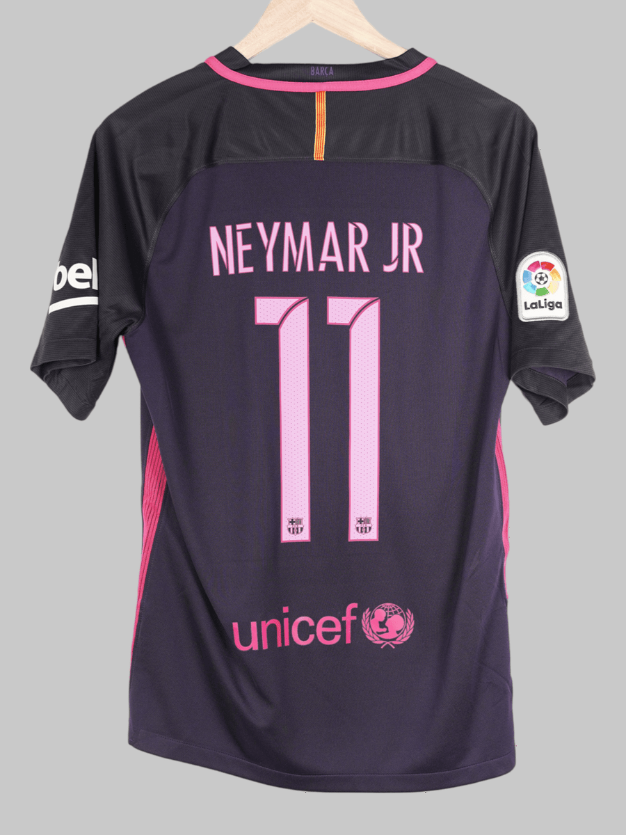 2016/17 Barcelona Neymar Jr #11 Away Shirt (M)