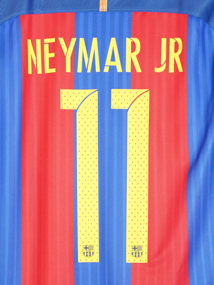 2016/17 Barcelona Neymar Jr #11 Home Shirt (L)