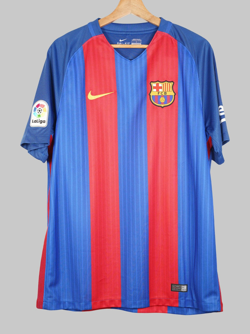 2016/17 Barcelona Neymar Jr #11 Home Shirt (L)