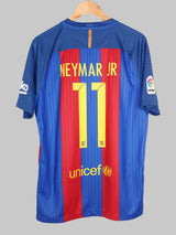 2016/17 Barcelona Neymar Jr #11 Home Shirt (L)