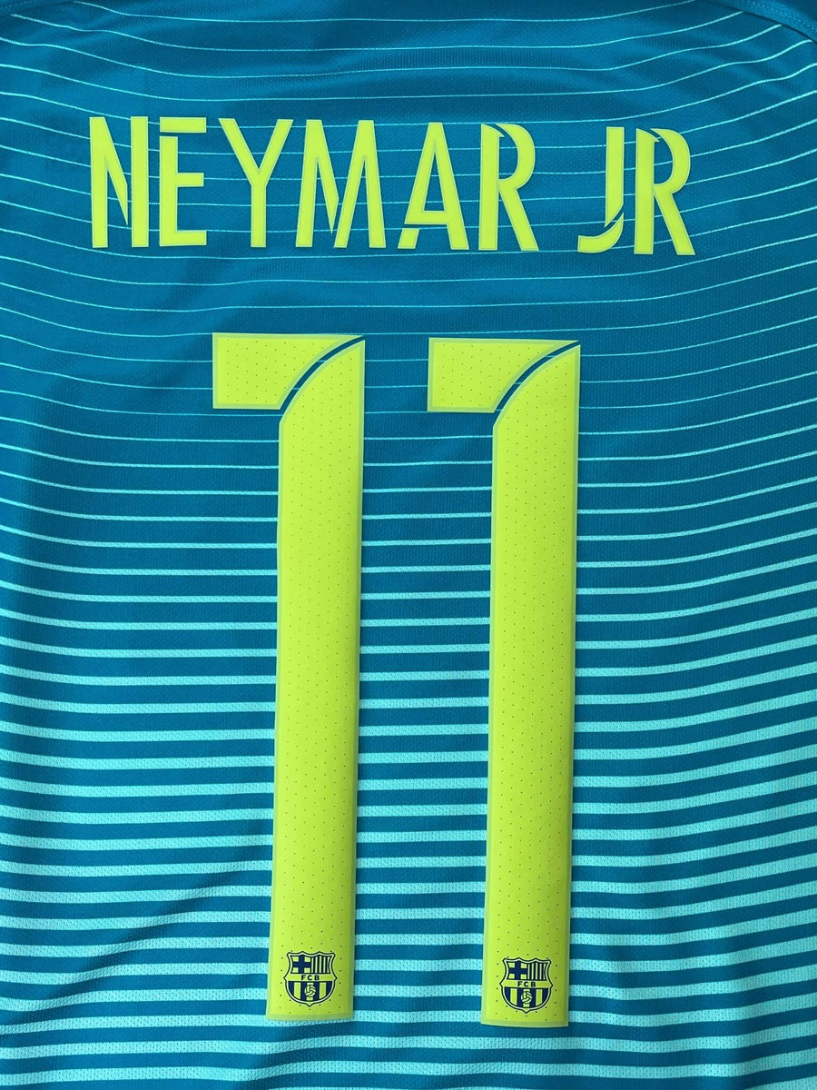 2016/17 Barcelona Neymar Jr #11 Third Shirt (M)